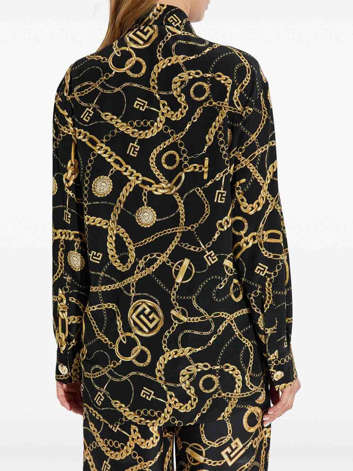 Ls Shirt FF1HS435SF00EAD (Balmain / シャツ・ブラウス ) | Balmain (バルマン)(3)