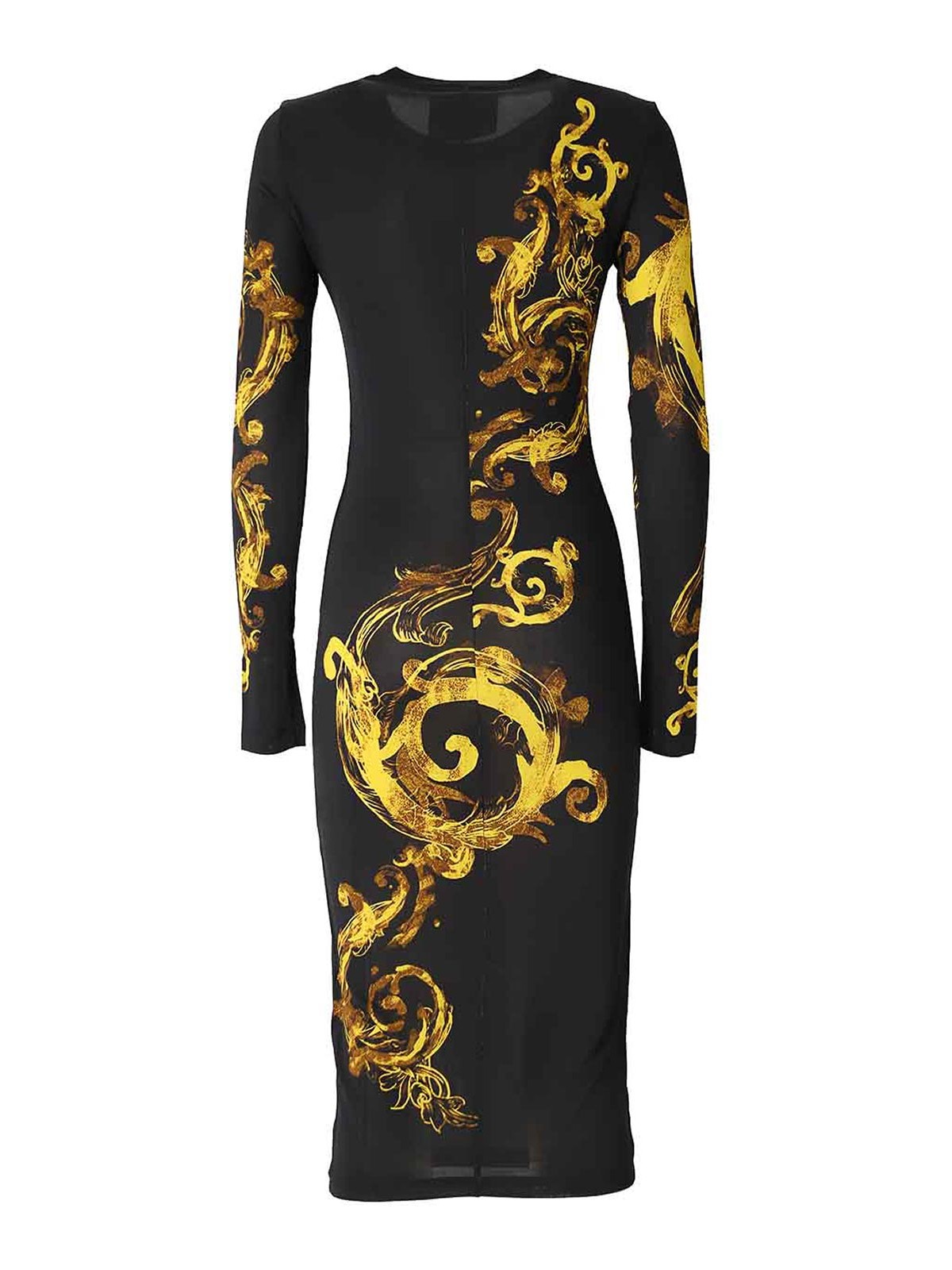 Baroque Placed Dress 76HAO9P871DP938G89 (VERSACE JEANS COUTURE / ワンピース・ドレス・オールインワン ) | VERSACE JEANS COUTURE (ヴェルサーチェ ジーンズ クチュール)(1)