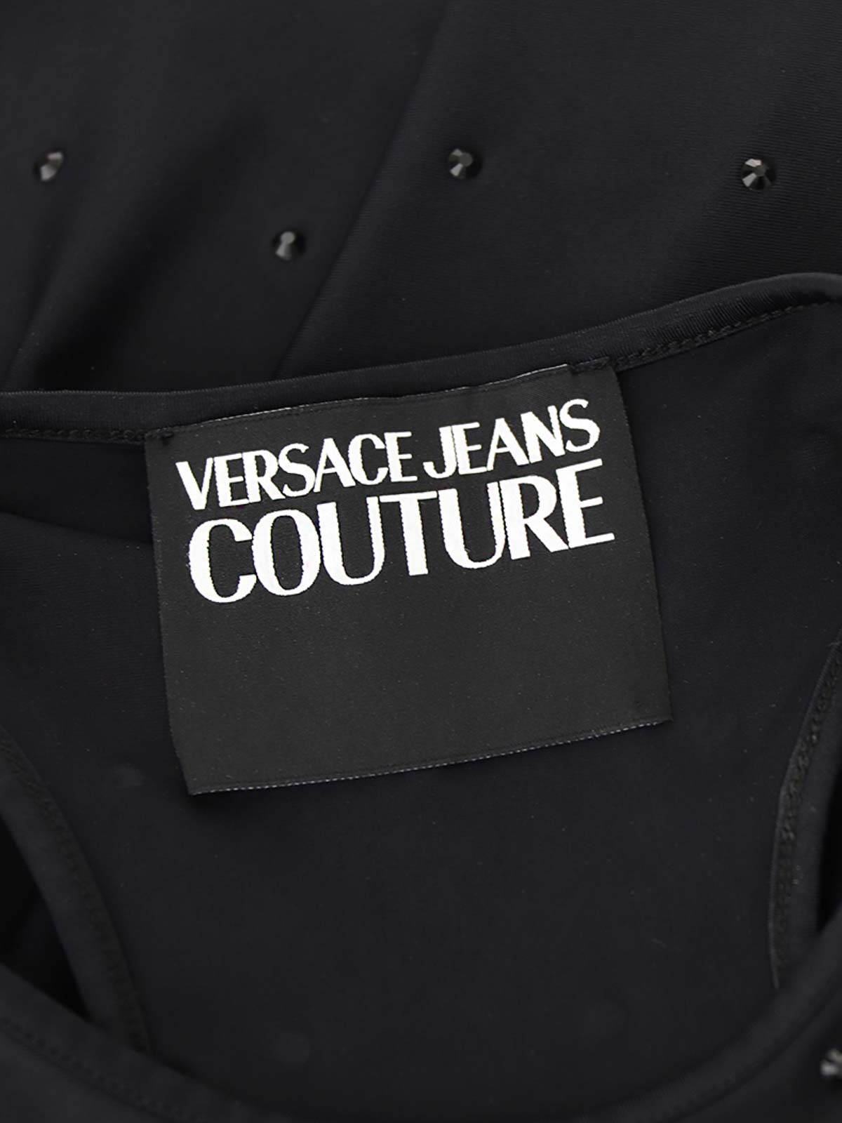 Crystal All Overt Dress 76HAOE0576DP944899 (VERSACE JEANS COUTURE / ワンピース・ドレス・オールインワン ) | VERSACE JEANS COUTURE (ヴェルサーチェ ジーンズ クチュール)(4)