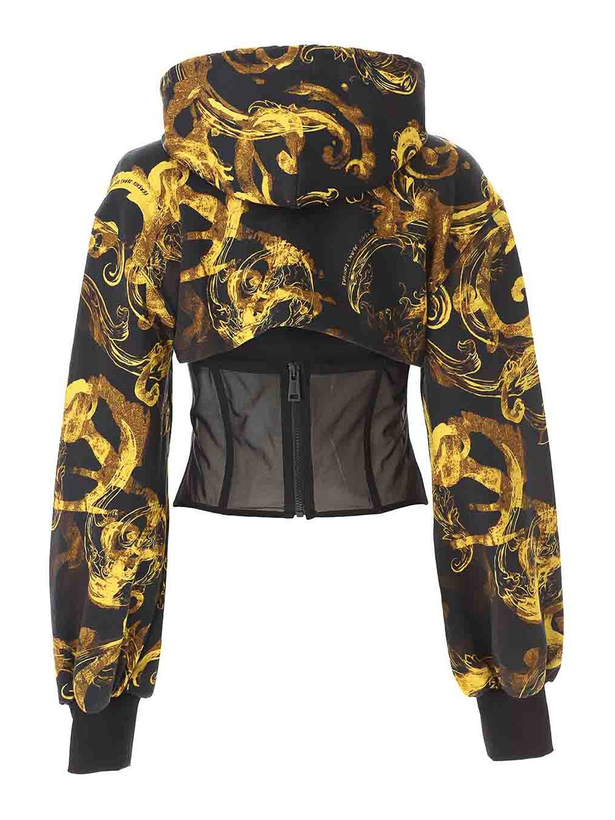 Baroque Hoodie Bustier 76HAI3A176DP301G89 (VERSACE JEANS COUTURE / スウェット・フーディー ) | VERSACE JEANS COUTURE (ヴェルサーチェ ジーンズ クチュール)(1)