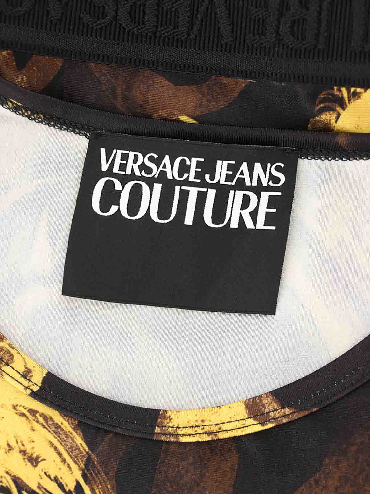 Barogque Crop Top 76HAH21876DP218G89 (VERSACE JEANS COUTURE / Tシャツ・カットソー ) | VERSACE JEANS COUTURE (ヴェルサーチェ ジーンズ クチュール)(4)