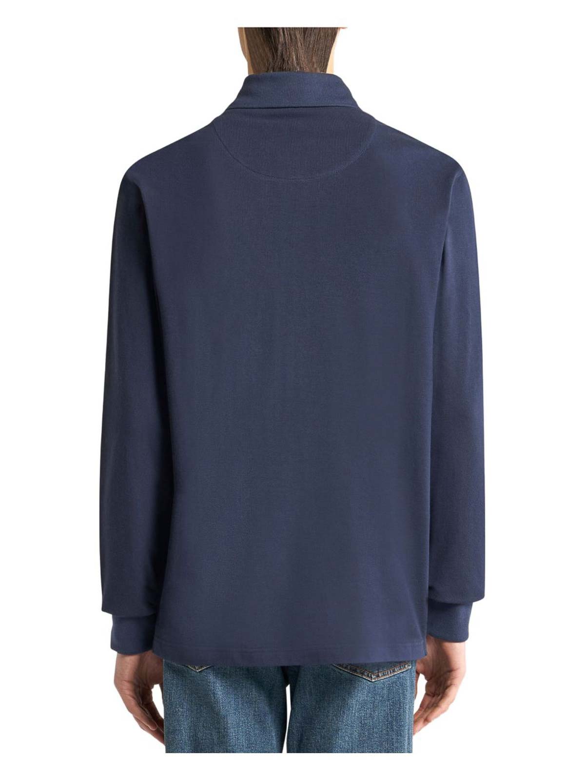 Pegaso-Embroidered Polo Shirt MRMD0013AJ264B0387 (ETRO / ポロシャツ ) | ETRO (エトロ)(3)