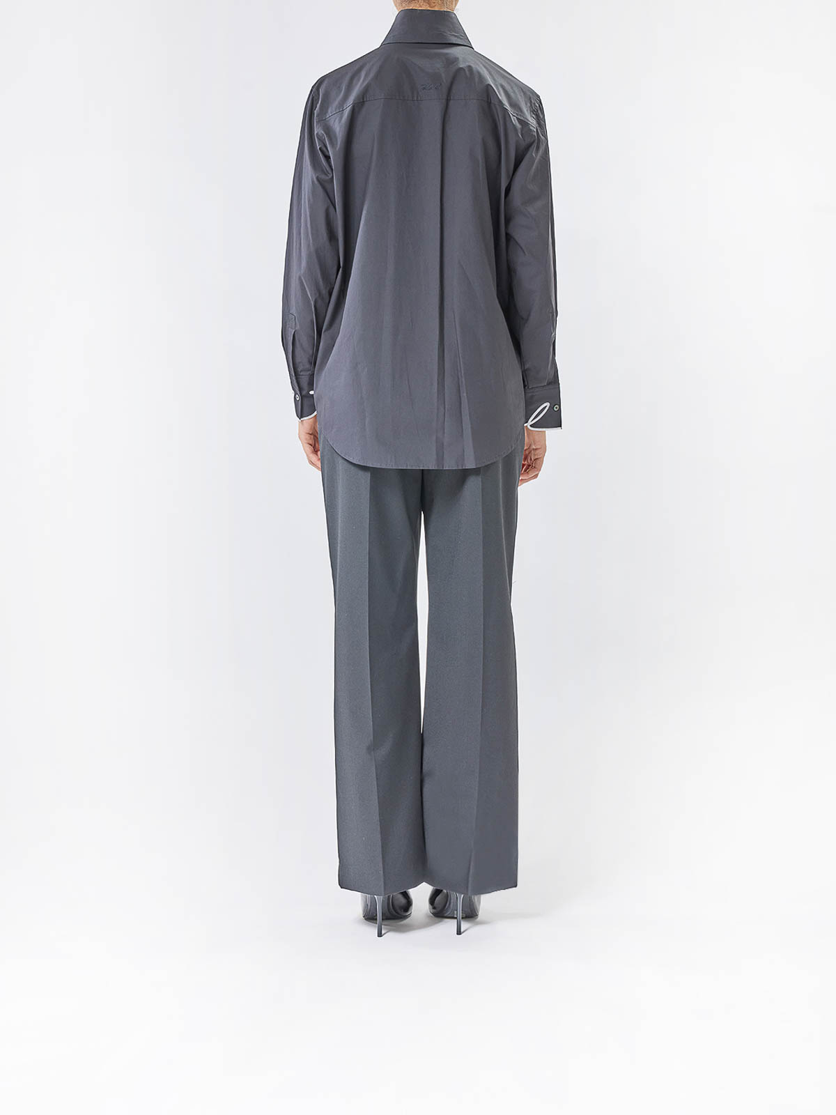 Signature Cuff Poplin Shirt A3W11023999 (KARL LAGERFELD / シャツ・ブラウス ) | KARL LAGERFELD (カール・ラガーフェルド)(3)