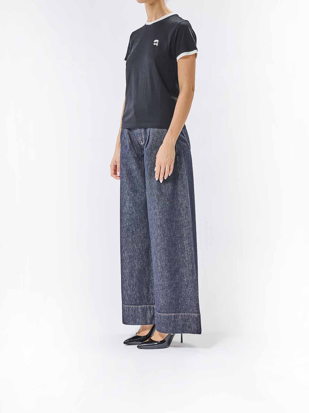 Ikon Patch Slim T-Shirt A3W17078999 (KARL LAGERFELD / Tシャツ・カットソー ) | KARL LAGERFELD (カール・ラガーフェルド)(2)