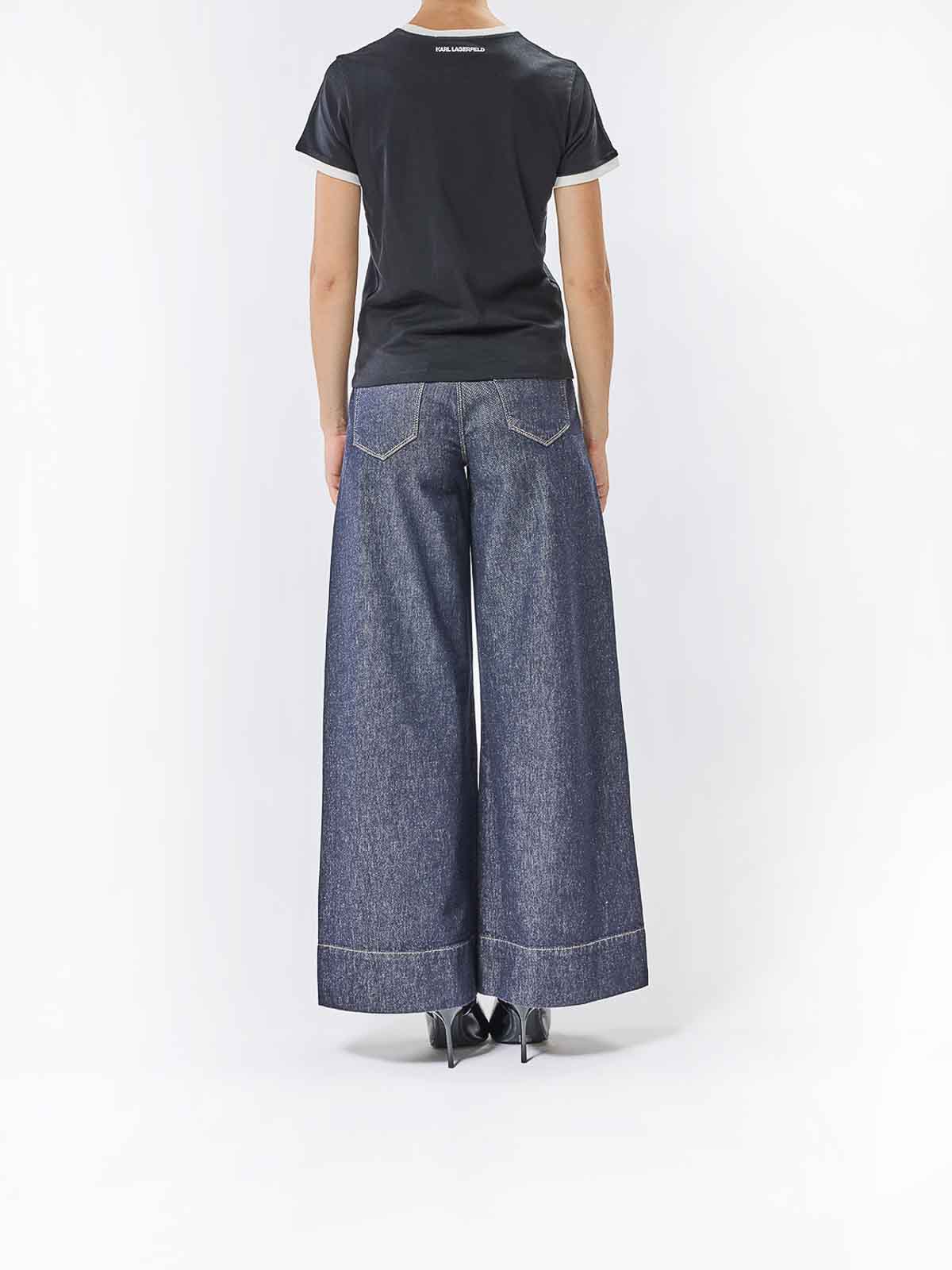 Ikon Patch Slim T-Shirt A3W17078999 (KARL LAGERFELD / Tシャツ・カットソー ) | KARL LAGERFELD (カール・ラガーフェルド)(3)