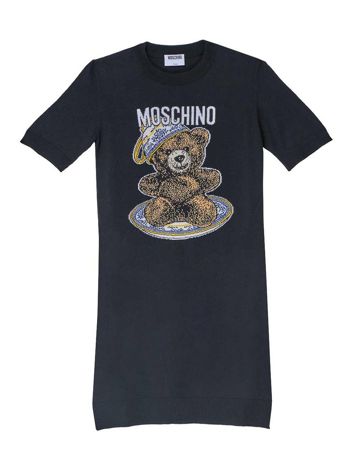 Teddy Bear in Knitted Dress 48805502555 (MOSCHINO / ワンピース・ドレス・オールインワン ) | MOSCHINO (モスキーノ)