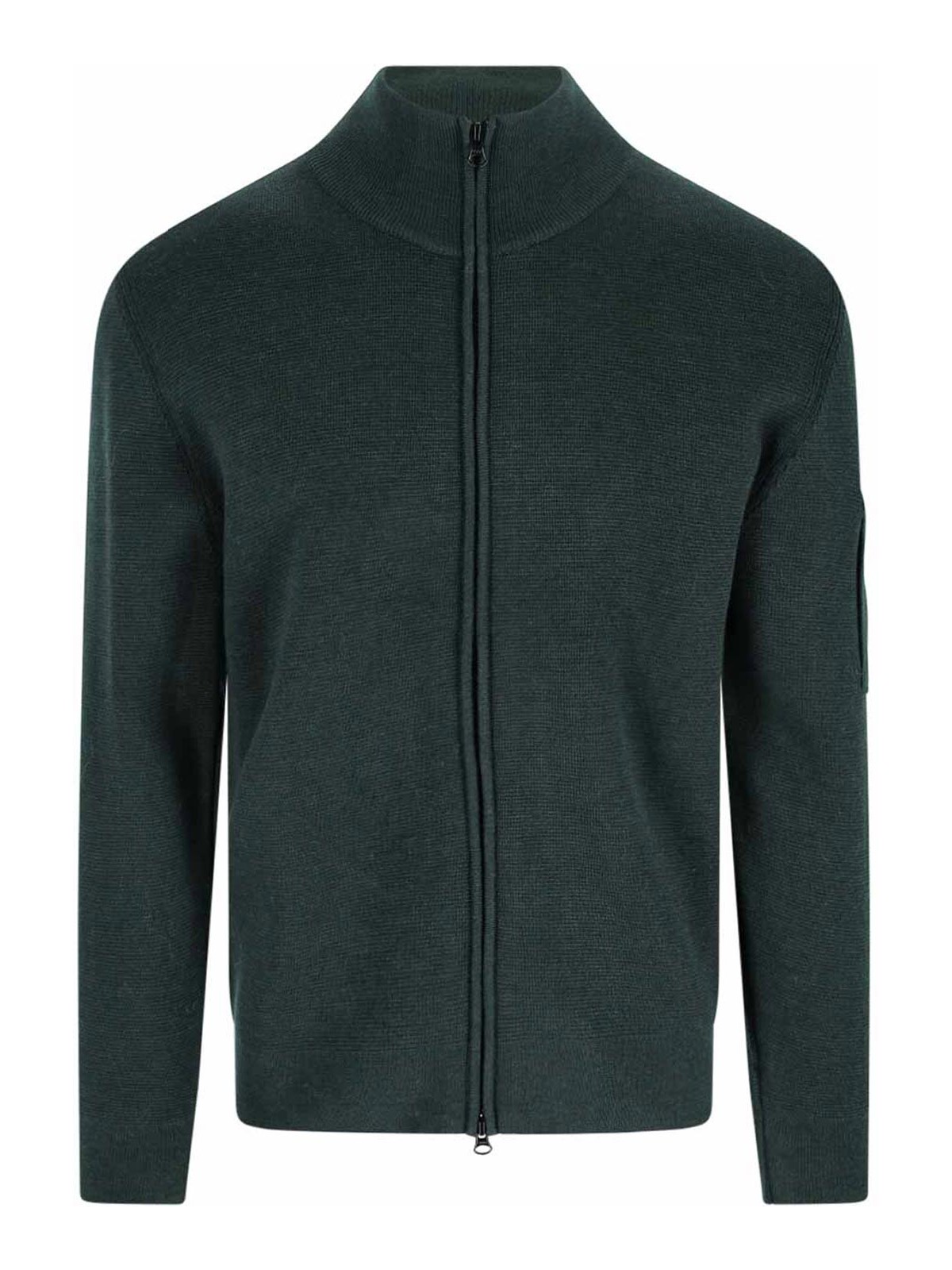 Zip Logo Sweater 19CMKN202A006595A699 (C.P. Company / ニット・セーター・カーディガン ) | C.P. Company (シーピーカンパニー)