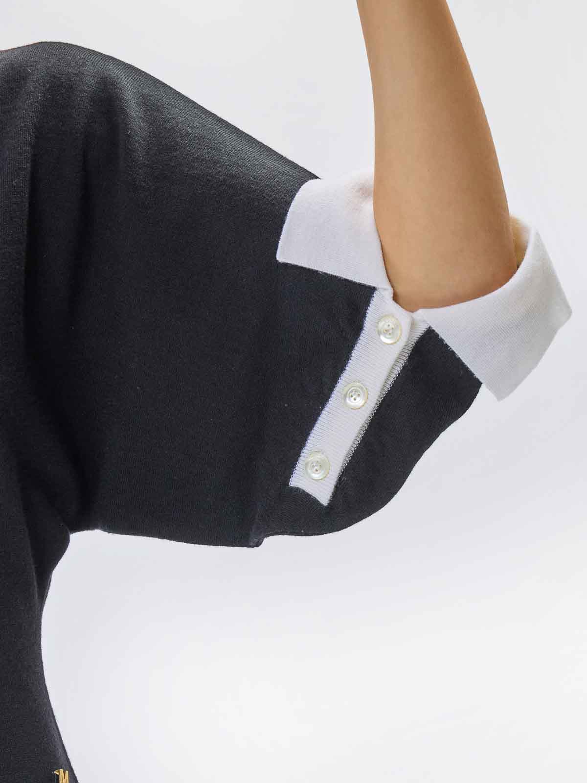 Wool Dress with Contrast Pockets 49705002555 (MOSCHINO / ワンピース・ドレス・オールインワン ) | MOSCHINO (モスキーノ)(4)