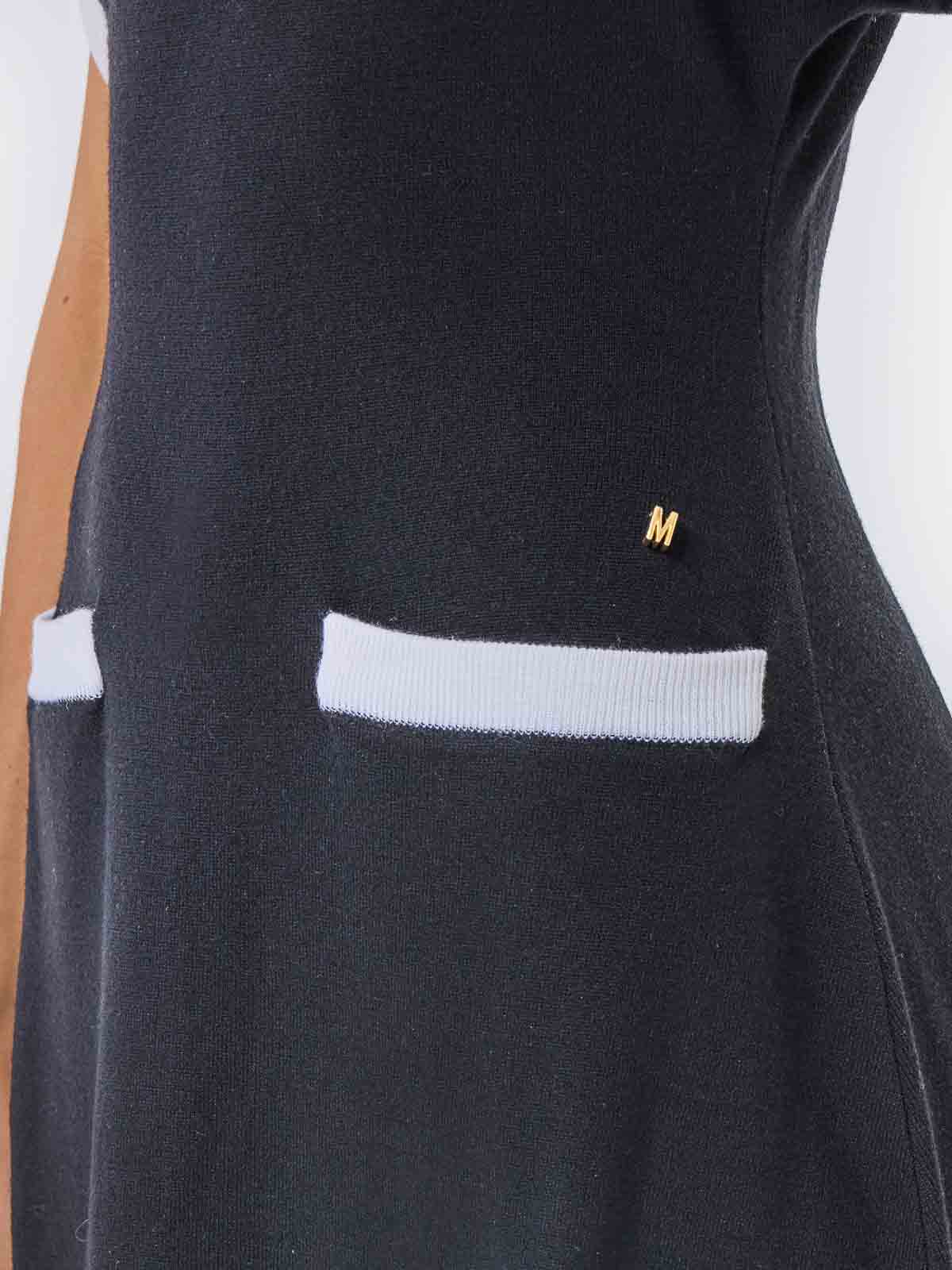 Wool Dress with Contrast Pockets 49705002555 (MOSCHINO / ワンピース・ドレス・オールインワン ) | MOSCHINO (モスキーノ)(5)