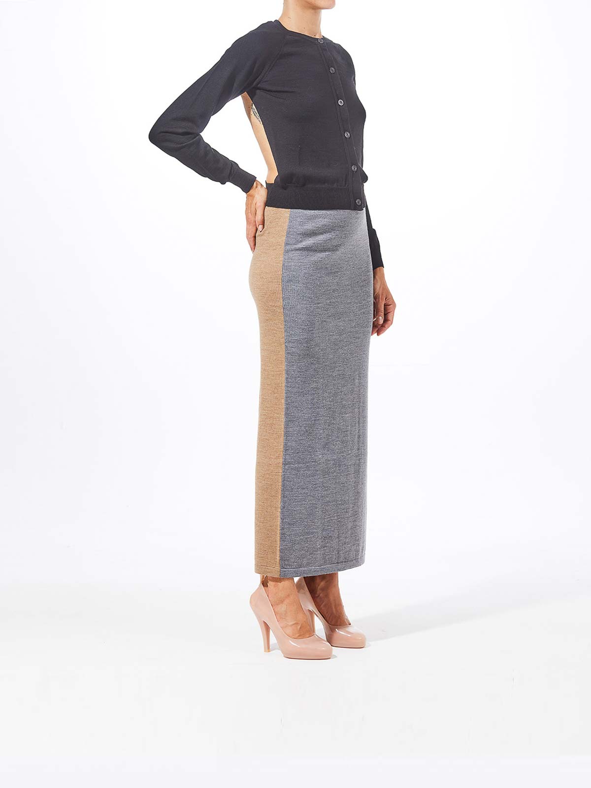 Open Back Cardigan 92054010555 (MOSCHINO / ニット・セーター・カーディガン ) | MOSCHINO (モスキーノ)(2)