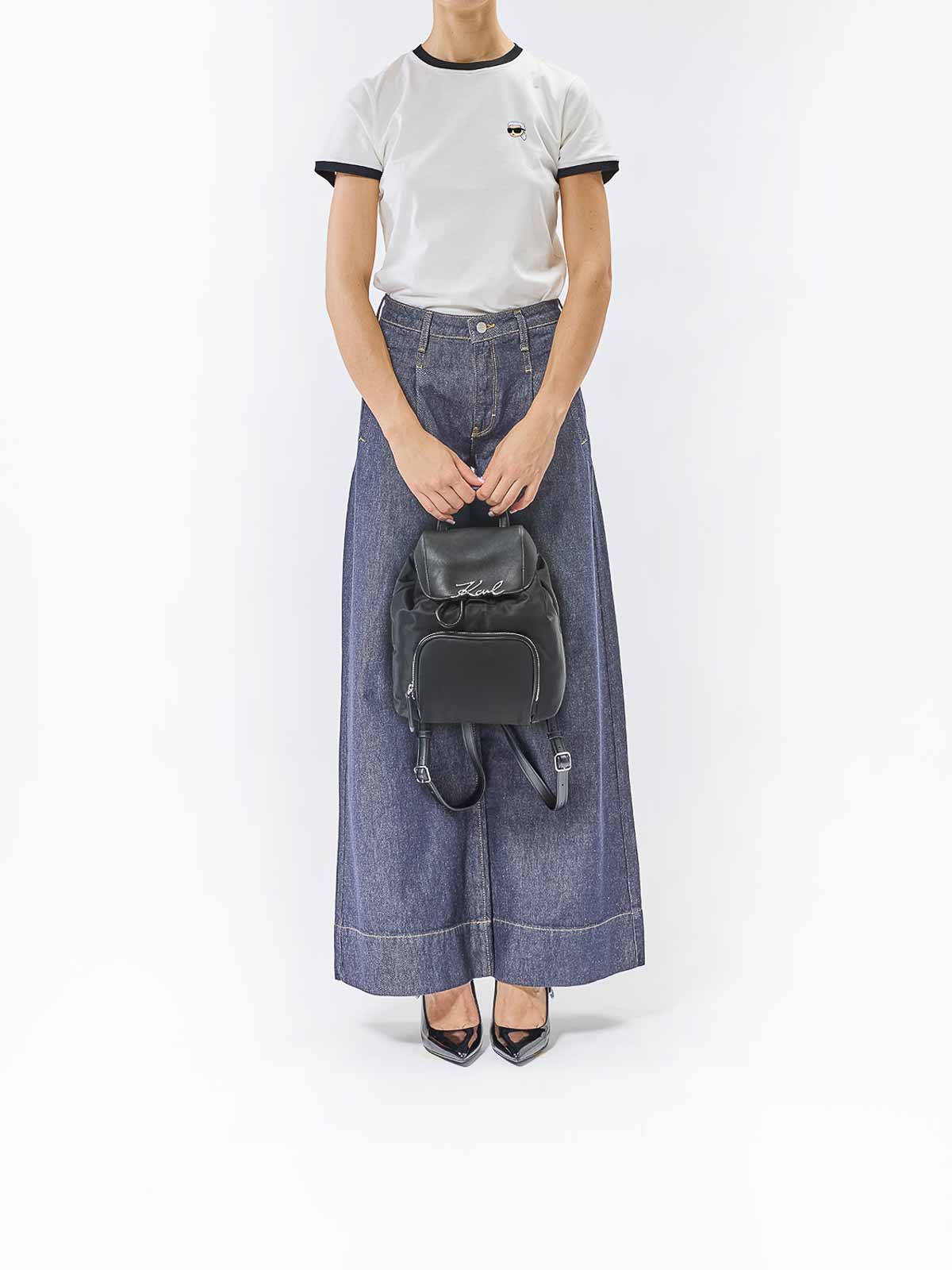 K/Signature Nylon Small Backpack A3W300271A (KARL LAGERFELD / バックパック ) | KARL LAGERFELD (カール・ラガーフェルド)(1)