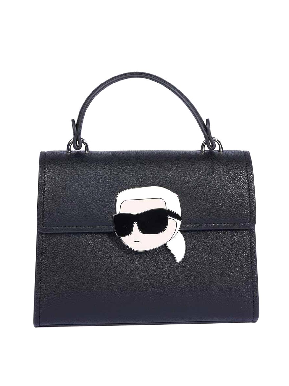 Ikon Grainy Crossbody A3W30325999 (KARL LAGERFELD / ハンドバッグ・ショルダーバッグ ) | KARL LAGERFELD (カール・ラガーフェルド)