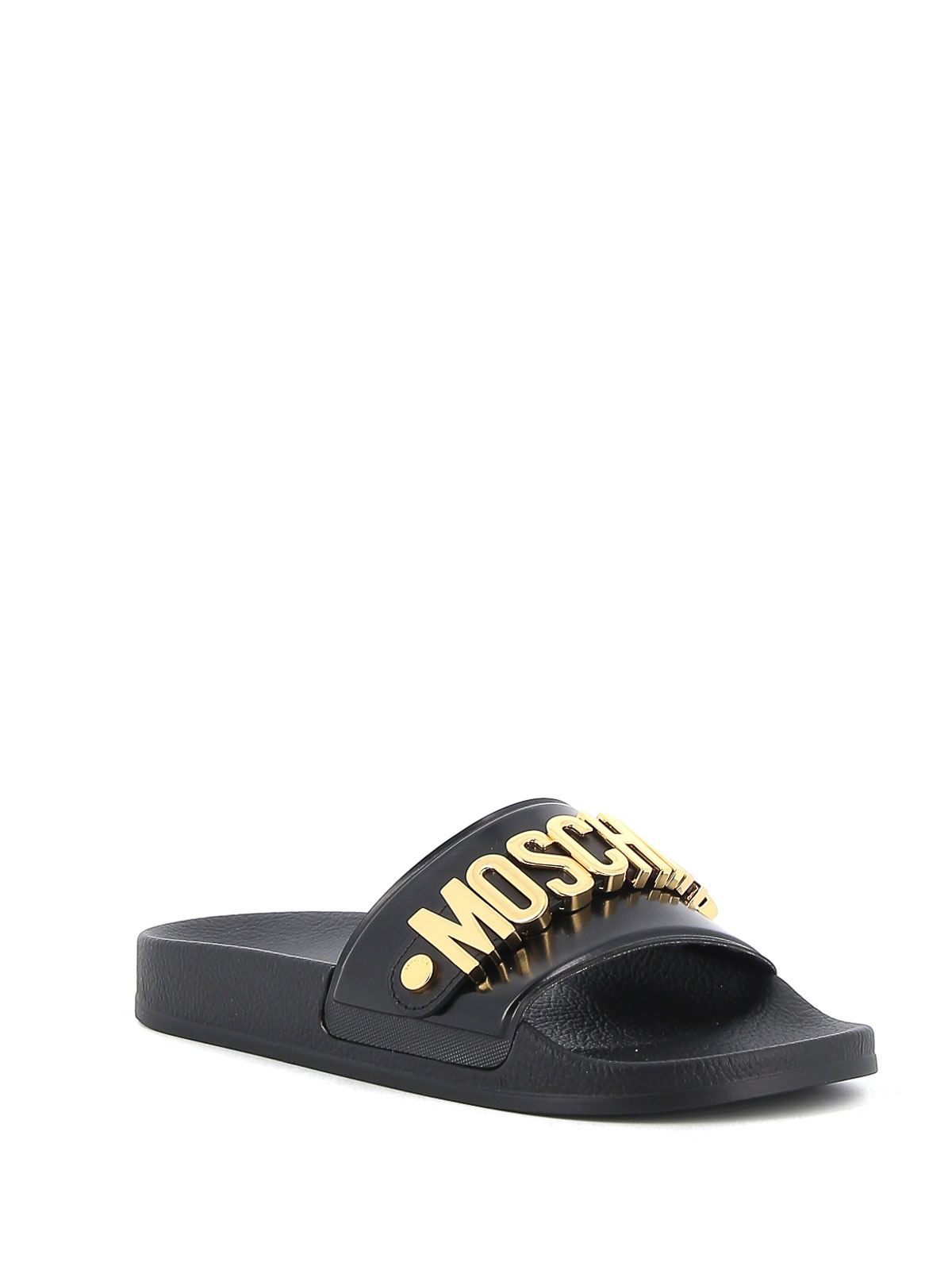 Metallic Letters Slide MA28032G0IM11000000 (MOSCHINO / サンダル ) | MOSCHINO (モスキーノ)(1)