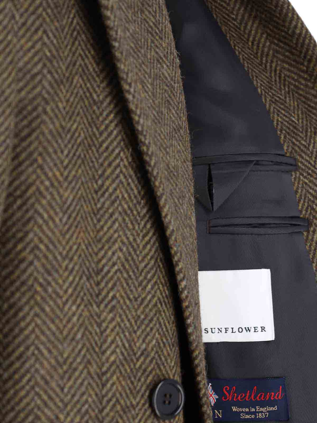 Double-breasted coat 4189GREEN (SUNFLOWER / コート ) | SUNFLOWER (サンフラワー)(4)