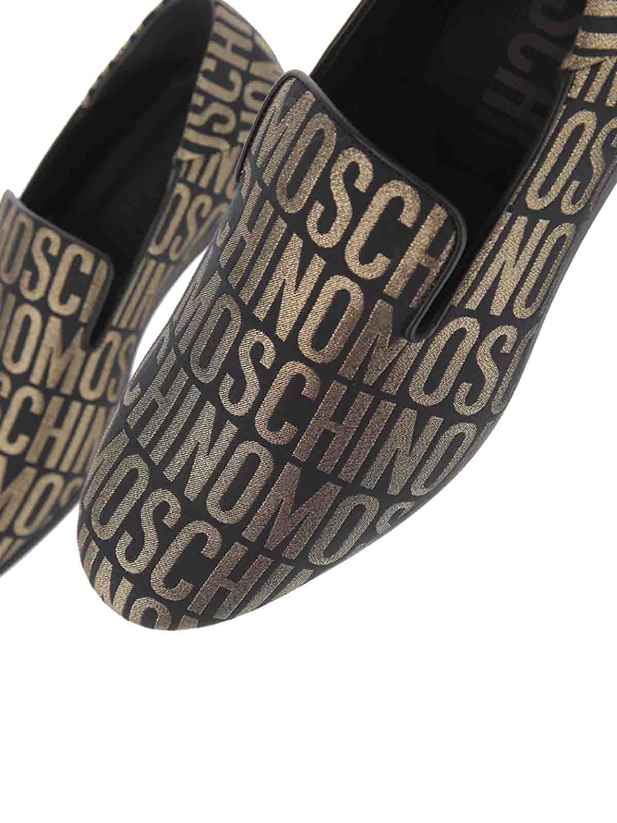 Logo Lurex Loafers MM10502C1I10500A (MOSCHINO / ローファー ) | MOSCHINO (モスキーノ)(5)