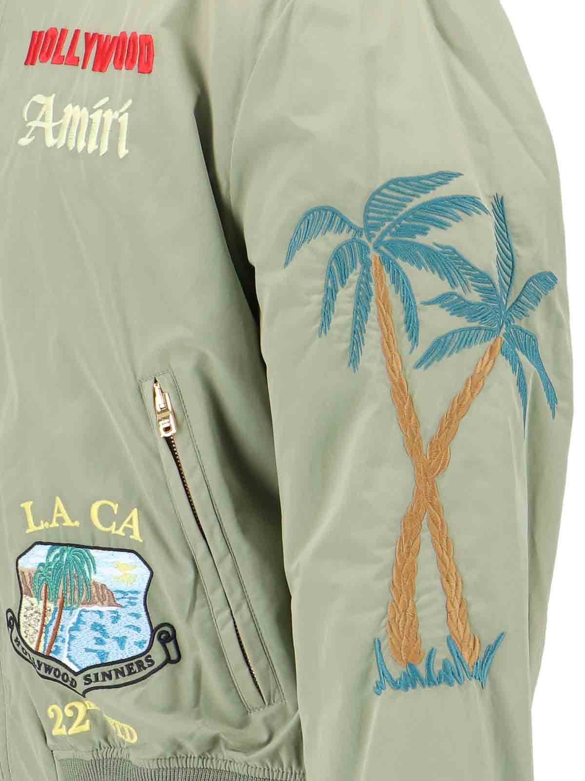Giacca Bomber AMOUBB1051OLIVE (AMI Paris / カジュアルジャケット ) | AMI Paris (アミパリス)(2)