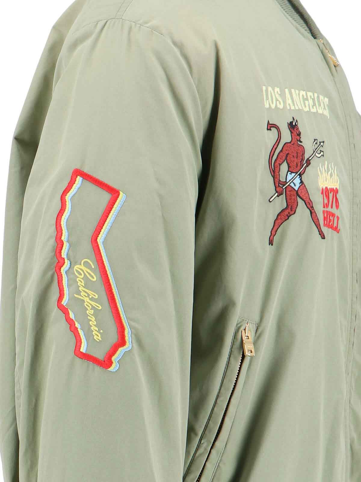 Giacca Bomber AMOUBB1051OLIVE (AMI Paris / カジュアルジャケット ) | AMI Paris (アミパリス)(3)