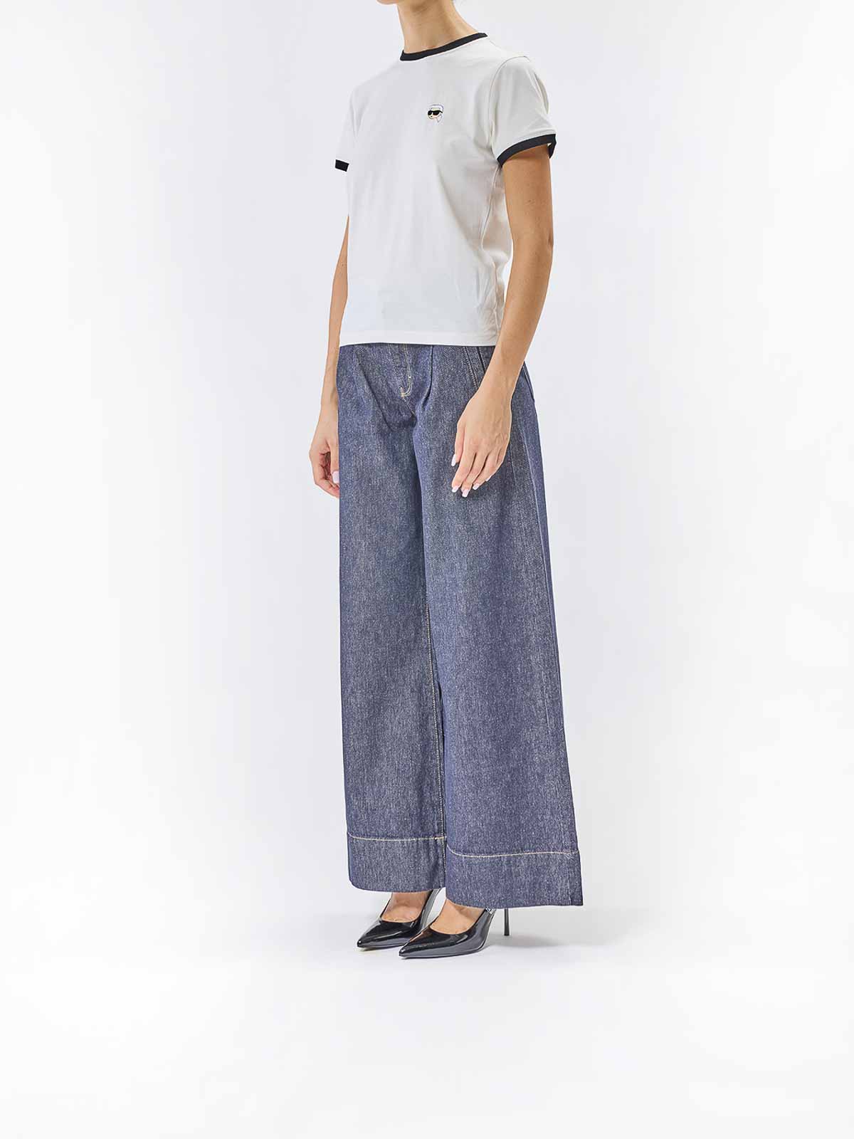 Ikon Patch Slim T-Shirt A3W17078B09 (KARL LAGERFELD / Tシャツ・カットソー ) | KARL LAGERFELD (カール・ラガーフェルド)(2)