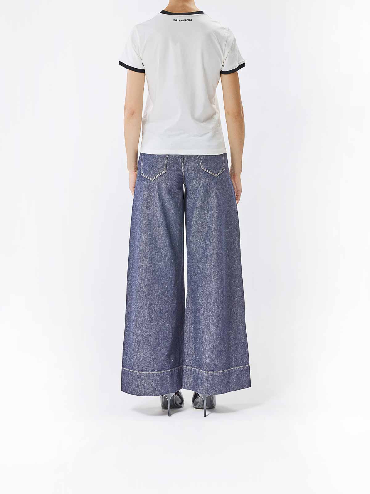 Ikon Patch Slim T-Shirt A3W17078B09 (KARL LAGERFELD / Tシャツ・カットソー ) | KARL LAGERFELD (カール・ラガーフェルド)(3)