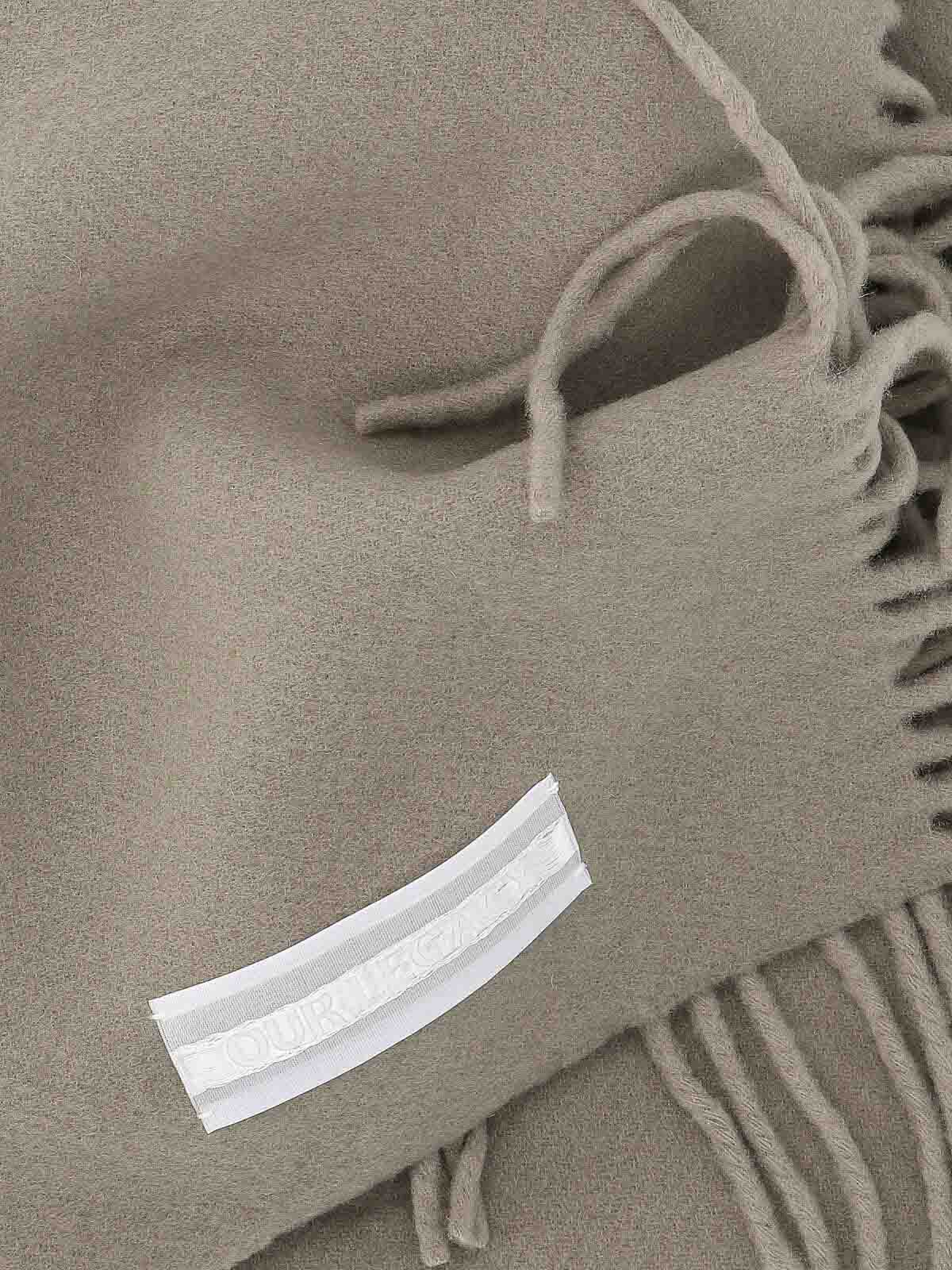 Scarf A4258EMGOLIVEDOUBLEWOOL (OUR LEGACY / スカーフ・マフラー ) | OUR LEGACY (アワーレガシー)(2)