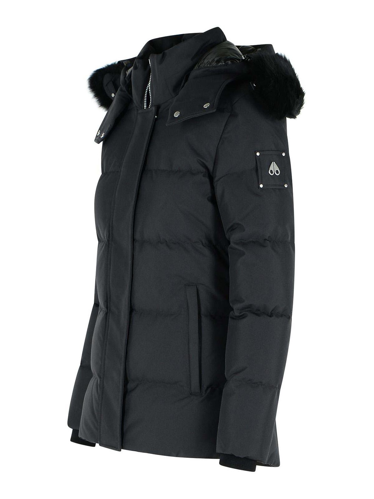 Cloud 3Q Black Nylon Down Jacket M35LJ179S305 (MOOSE KNUCKLES / ダウンジャケット・コート ) | MOOSE KNUCKLES (ムースナックルズ)(2)