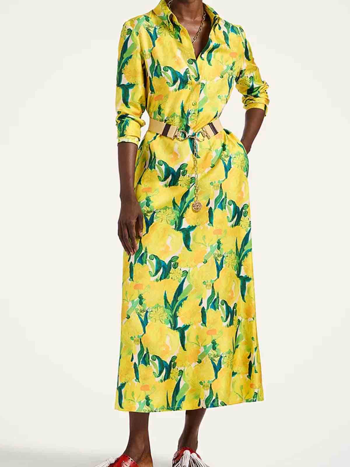 Dress DRE0913SIL001ZES01YE02 (La DoubleJ / ワンピース・ドレス・オールインワン ) | La DoubleJ (ラダブルジェイ)(4)