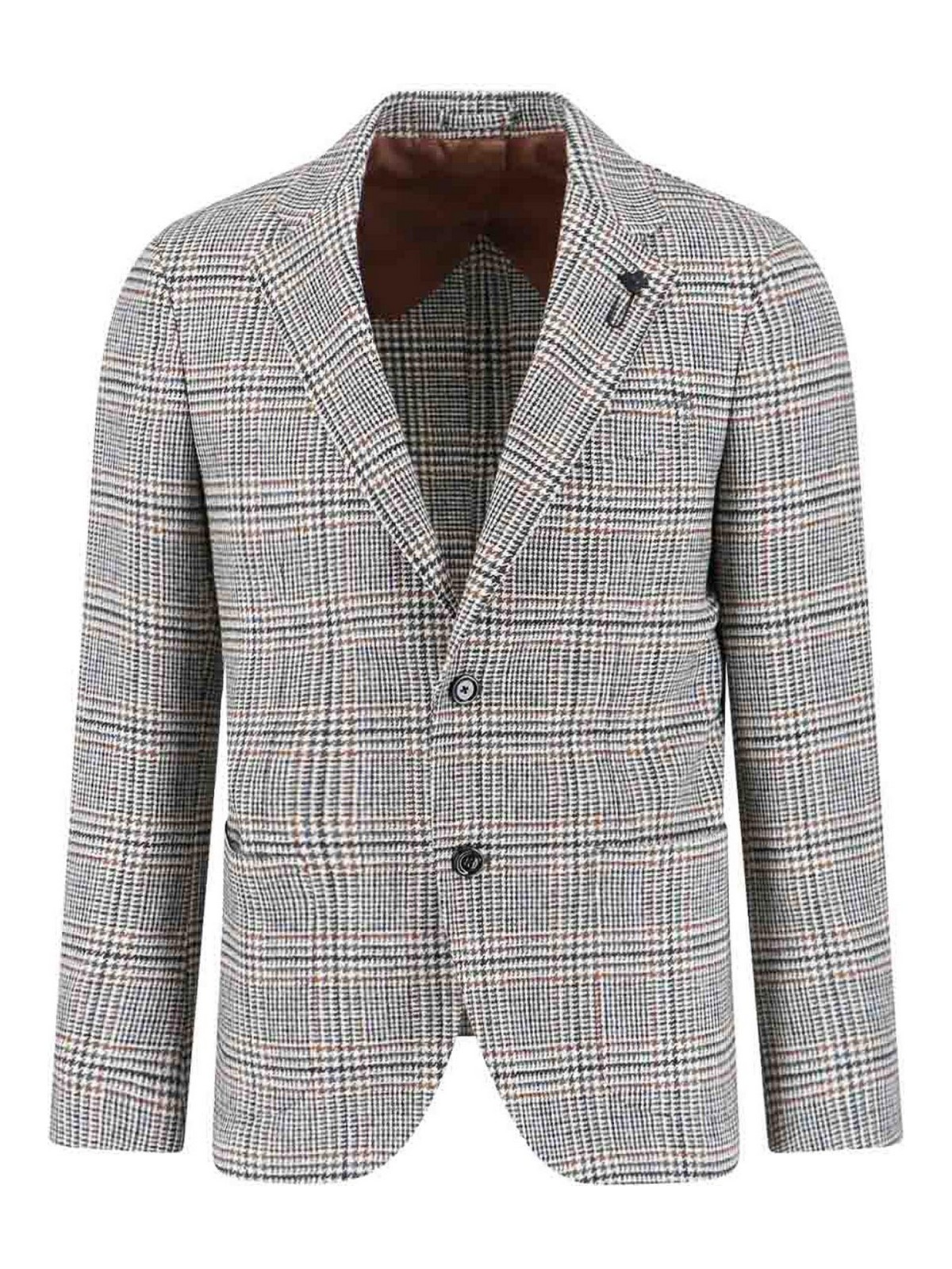 Single-breasted virgin wool blazer CN528AEAAIF65510130GR (LARDINI / ブレザー・ジャケット ) | LARDINI (ラルディーニ)