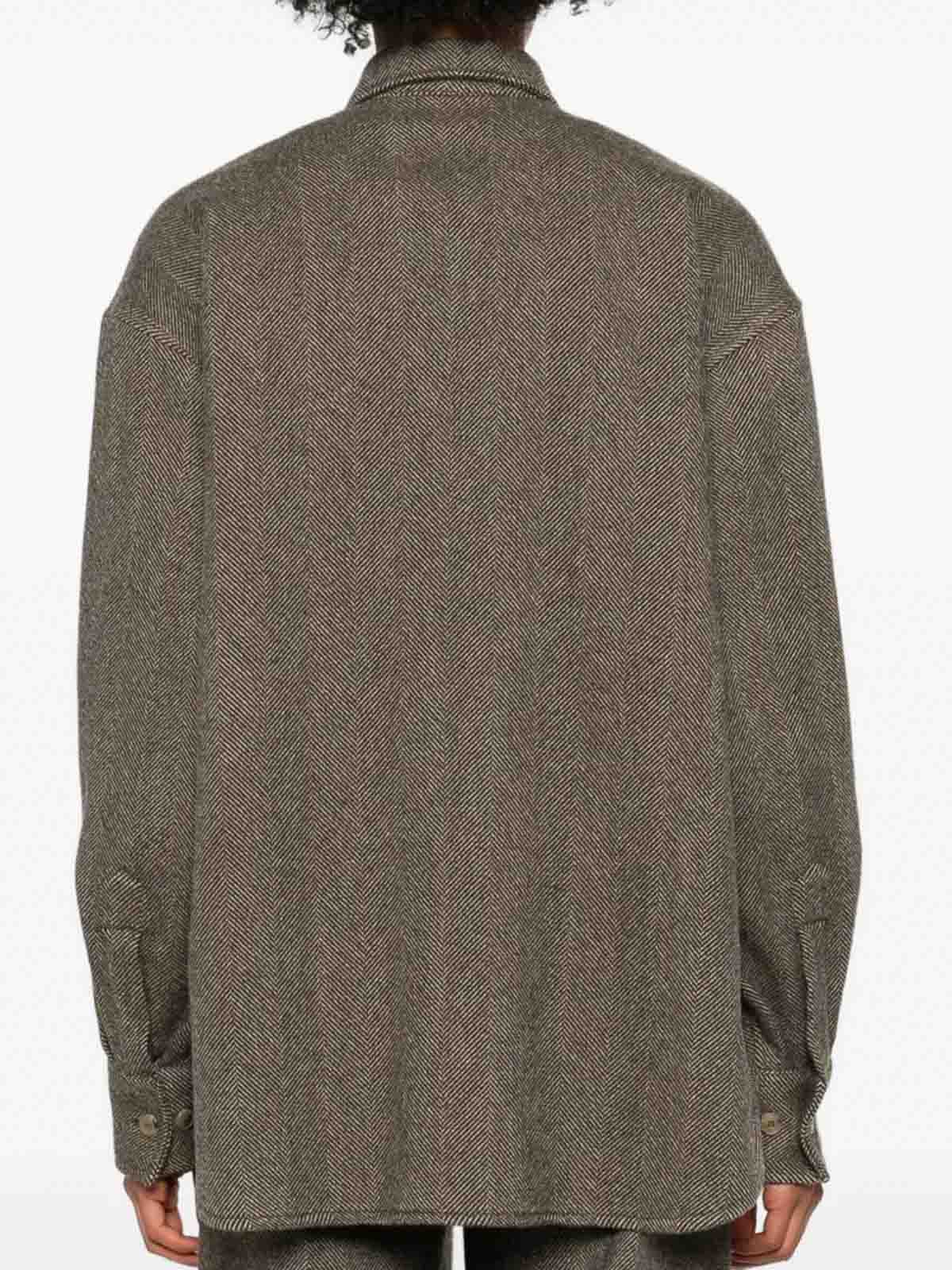 Houndstooth Shirt D472K722OQRJ4701 (ERMANNO SCERVINO / シャツ・ブラウス ) | ERMANNO SCERVINO (エルマンノ シェルヴィーノ)(3)