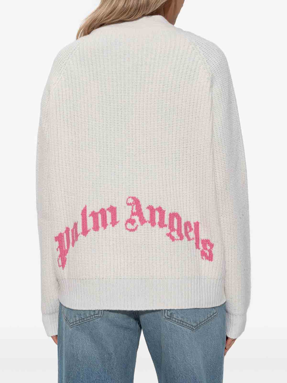 Cardigan PWHB045F25KNI0010330 (Palm Angels / ニット・セーター・カーディガン ) | Palm Angels (パームエンジェルス)(3)
