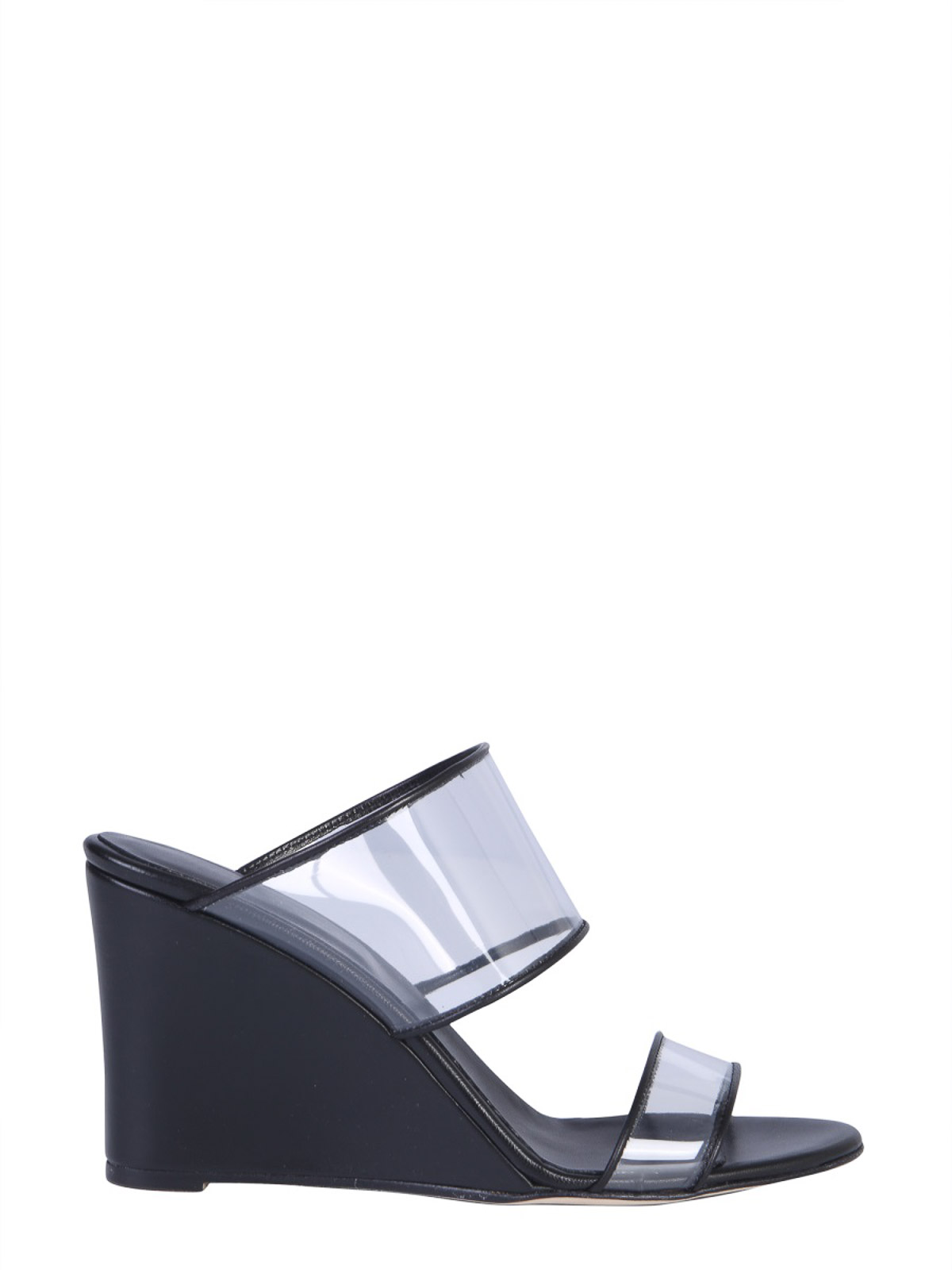 Plexi wedge PX163LEATHERBLACK (PARIS TEXAS / サンダル ) | PARIS TEXAS (パリ テキサス)(1)