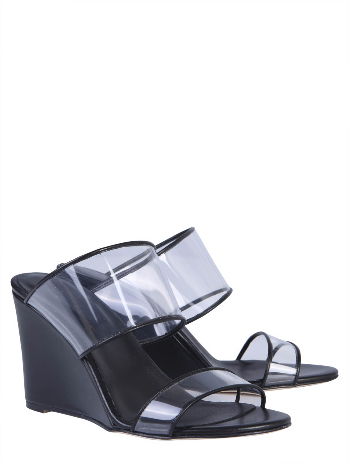Plexi wedge PX163LEATHERBLACK (PARIS TEXAS / サンダル ) | PARIS TEXAS (パリ テキサス)(3)