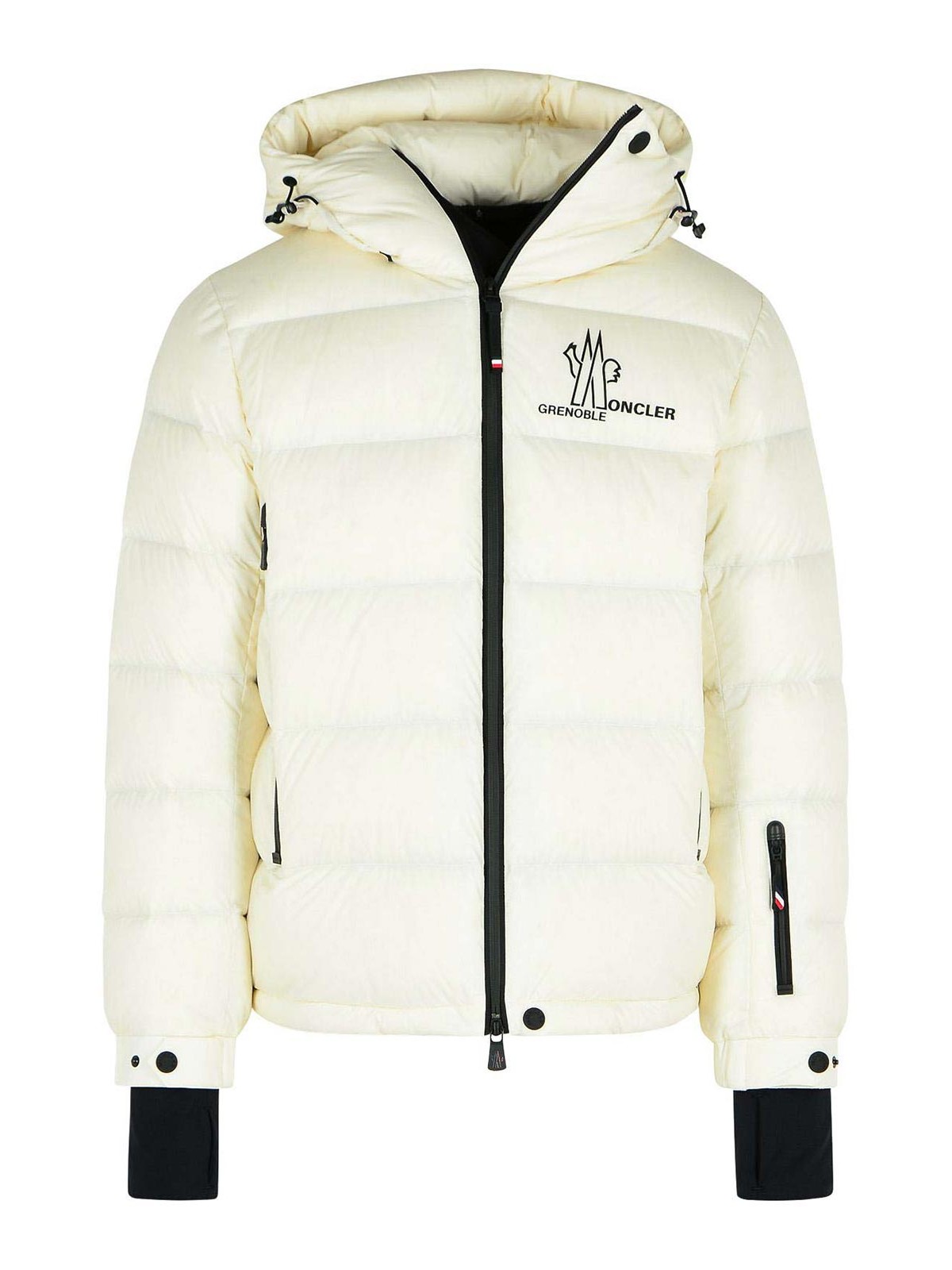 Isorno White Hooded Ski Down Jacket 0971A00050539X6036 (Moncler / ダウンジャケット・コート ) | Moncler (モンクレール)