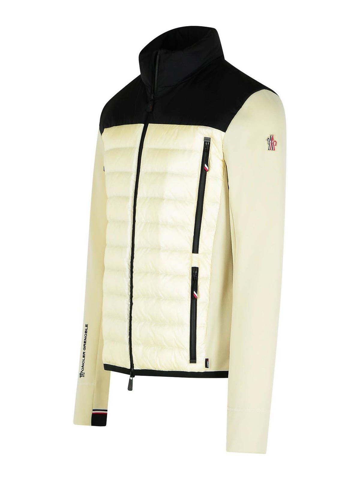 Beige/Black Padded Sweatshirt 0978G00027899IG21I (Moncler / カジュアルジャケット ) | Moncler (モンクレール)(2)
