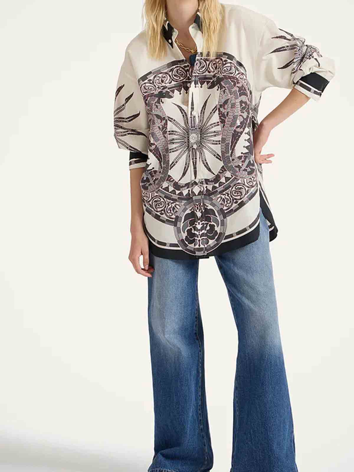 Casual jacket SHI0092COT015COB01GY02 (La DoubleJ / シャツ・ブラウス ) | La DoubleJ (ラダブルジェイ)(1)