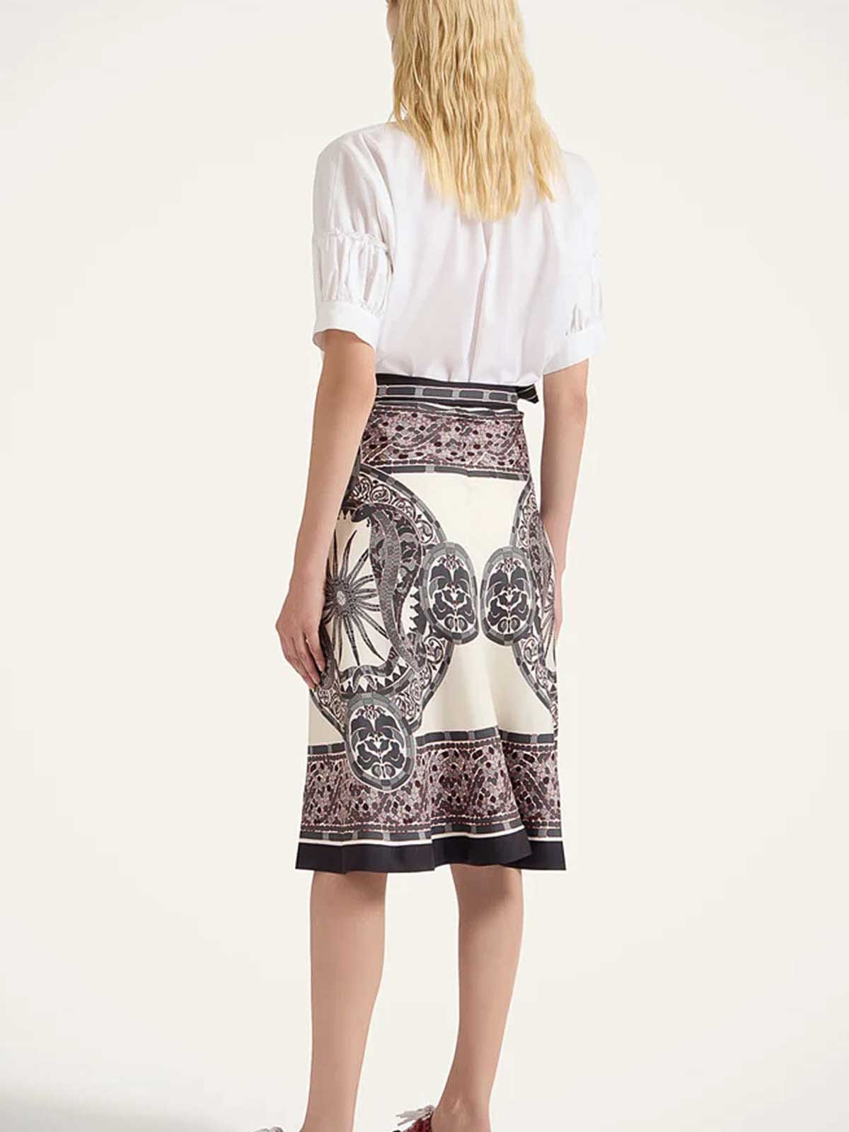 Long skirt SKI0142SIL006COB01GY02 (La DoubleJ / スカート ) | La DoubleJ (ラダブルジェイ)(2)