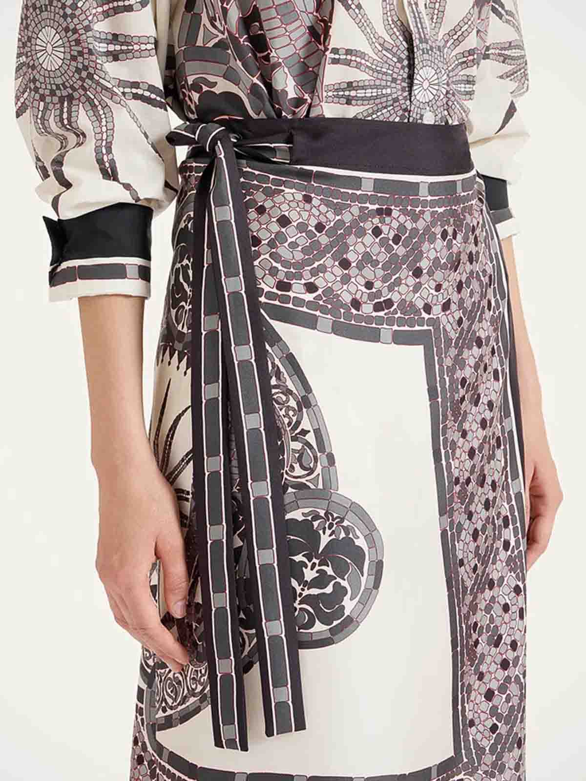 Long skirt SKI0142SIL006COB01GY02 (La DoubleJ / スカート ) | La DoubleJ (ラダブルジェイ)(4)