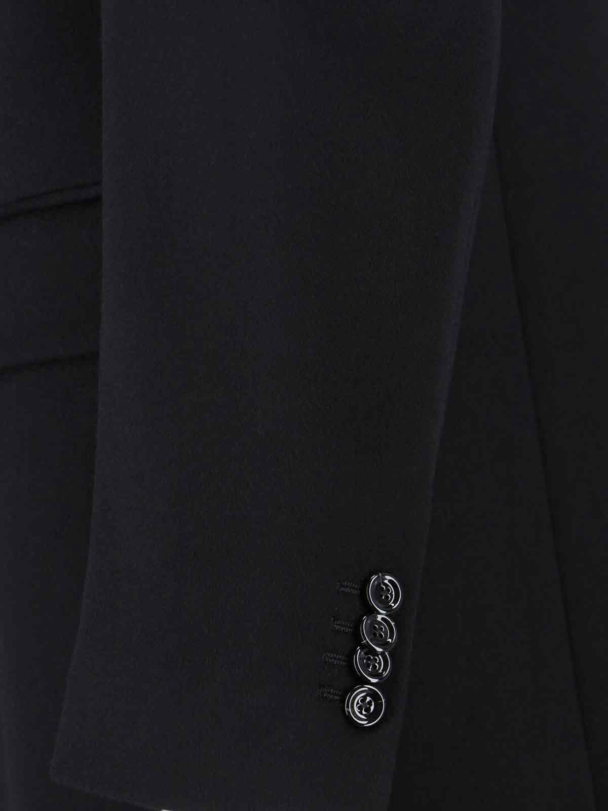 Double-breasted coat in virgin wool AA40408ECN65602999 (LARDINI / コート ) | LARDINI (ラルディーニ)(4)