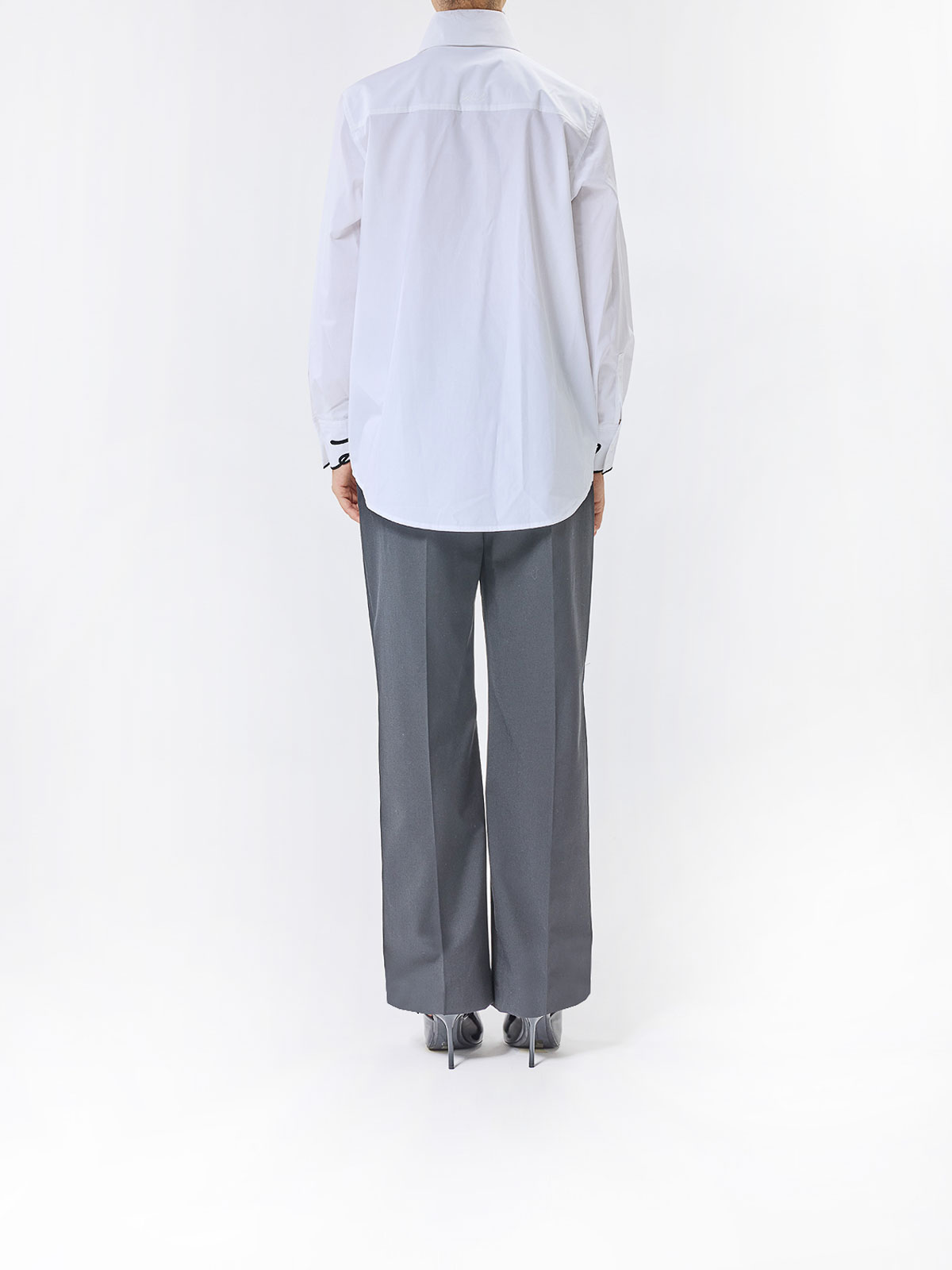 Signature Cuff Poplin Shirt A3W11023100 (KARL LAGERFELD / シャツ・ブラウス ) | KARL LAGERFELD (カール・ラガーフェルド)(3)