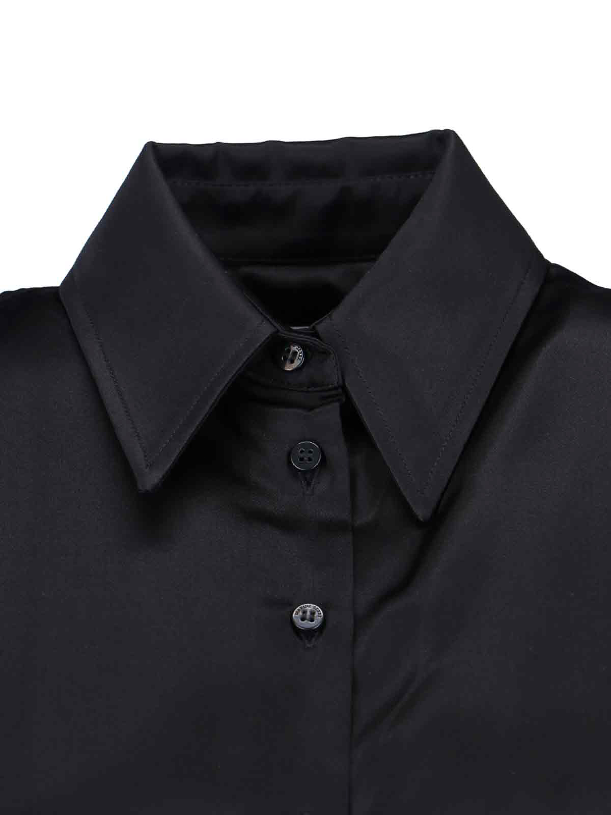 Satin Midi Dress WDR421ACWOV0056BK99 (MARINE SERRE / ワンピース・ドレス・オールインワン ) | MARINE SERRE (マリーン セル)(2)