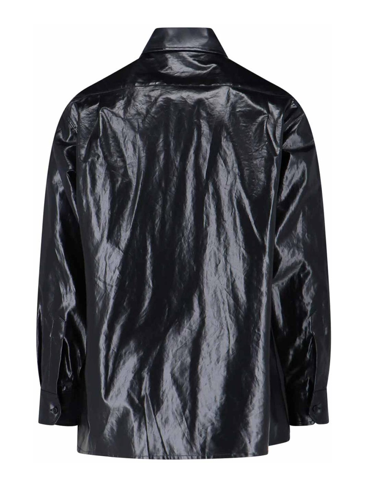 Coated Linen Shirt SH2DT0035M35617900 (MM6 Maison Margiela / シャツ・ブラウス ) | MM6 Maison Margiela (エムエムシックス)(1)