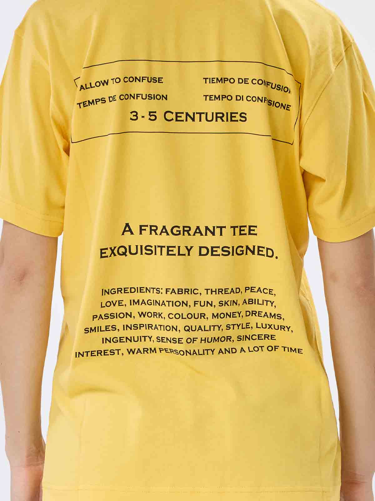 Pearl Grey T-Shirt 72755411029 (MOSCHINO / Tシャツ・カットソー ) | MOSCHINO (モスキーノ)(4)