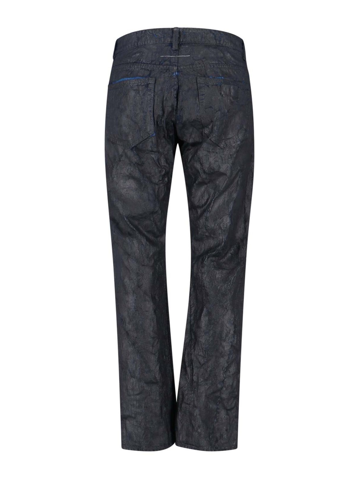 Waxed Effect Straight Jeans SH2LA0038M30017963 (MM6 Maison Margiela / ジーンズ ) | MM6 Maison Margiela (エムエムシックス)(1)
