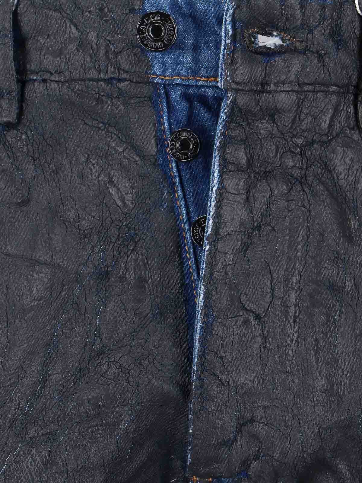 Waxed Effect Straight Jeans SH2LA0038M30017963 (MM6 Maison Margiela / ジーンズ ) | MM6 Maison Margiela (エムエムシックス)(4)