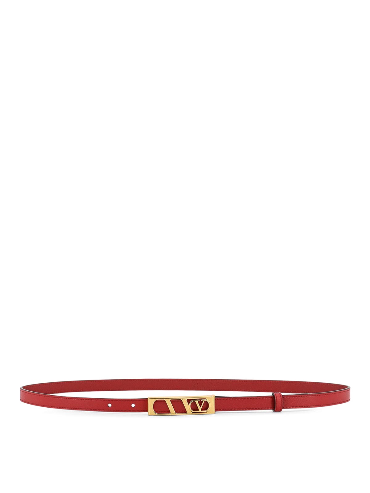 Vlogo Signature Leather Belt 7W0T0SU1IYR0RO (Valentino Garavani / ベルト・サスペンダー ) | Valentino Garavani (ヴァレンティノ)