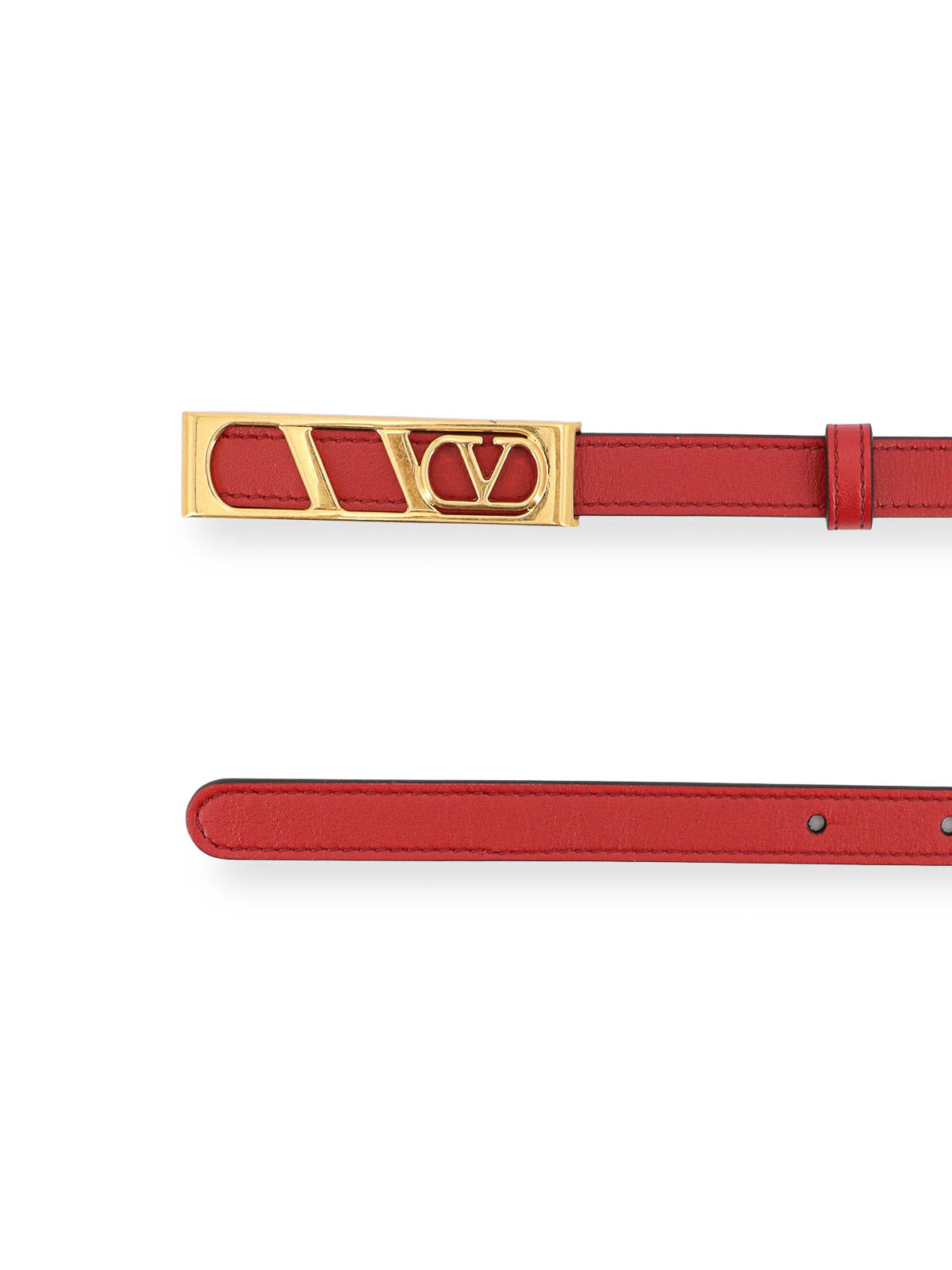 Vlogo Signature Leather Belt 7W0T0SU1IYR0RO (Valentino Garavani / ベルト・サスペンダー ) | Valentino Garavani (ヴァレンティノ)(1)