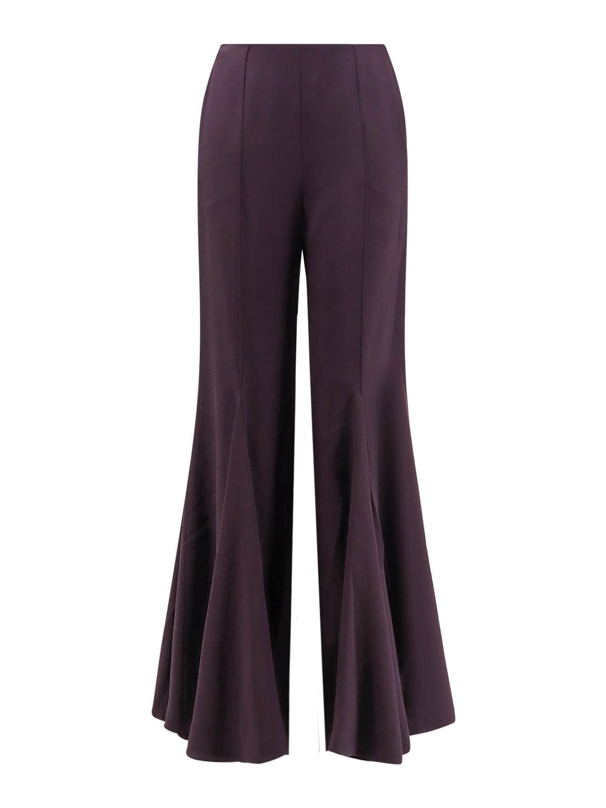 Acetate and silk trousers with flared bottom CH25SPA0935556B (Chloé / パンツ ) | Chloé (クロエ)