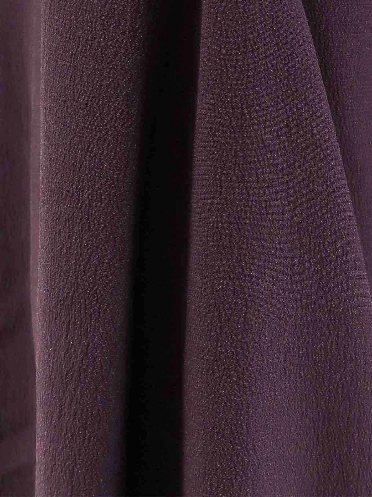 Acetate and silk trousers with flared bottom CH25SPA0935556B (Chloé / パンツ ) | Chloé (クロエ)(2)