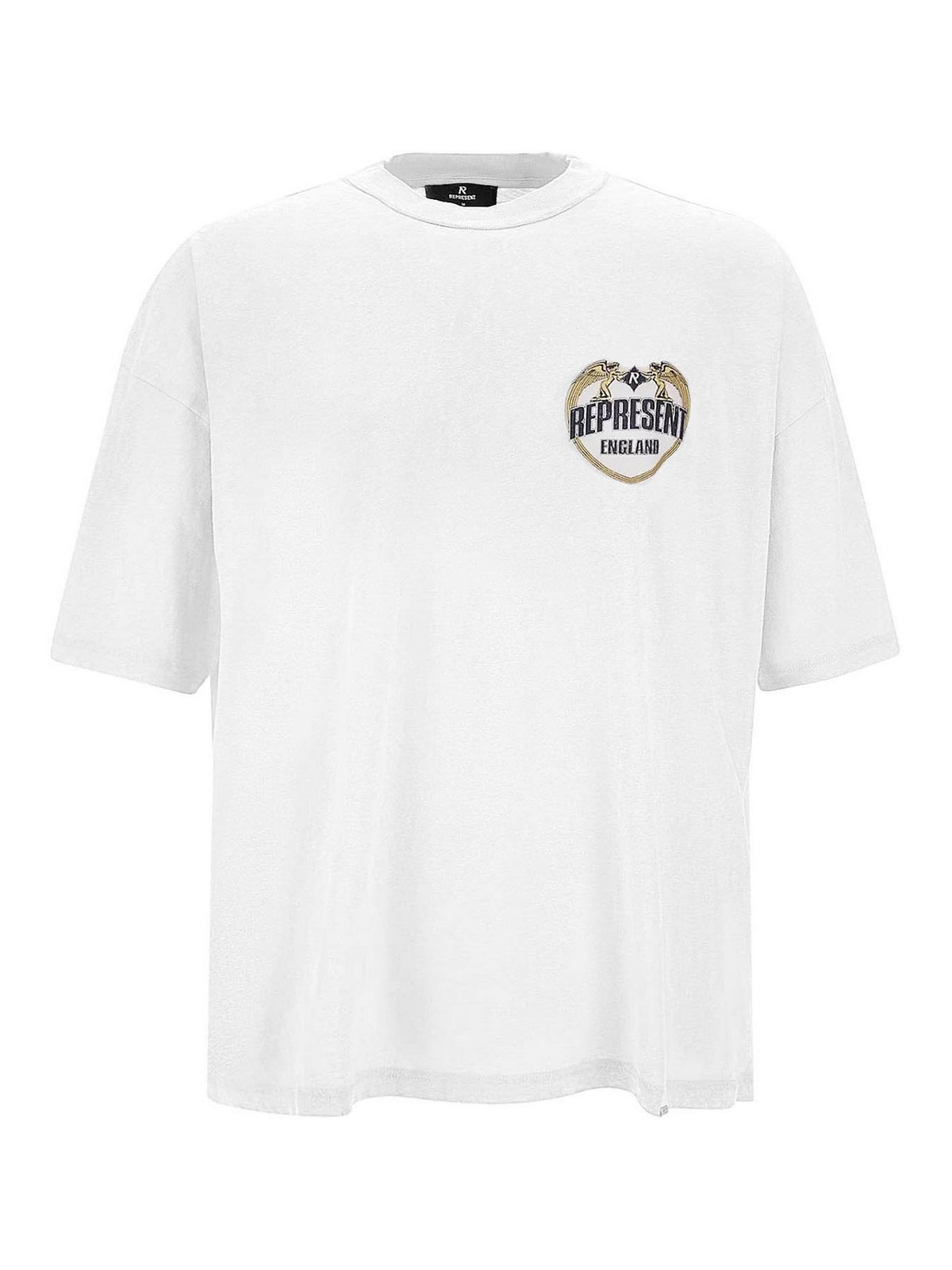 Cotton T-Shirt With Distressed Effect MLM10017130 (REPRESENT / Tシャツ・カットソー ) | REPRESENT (リプレゼント)