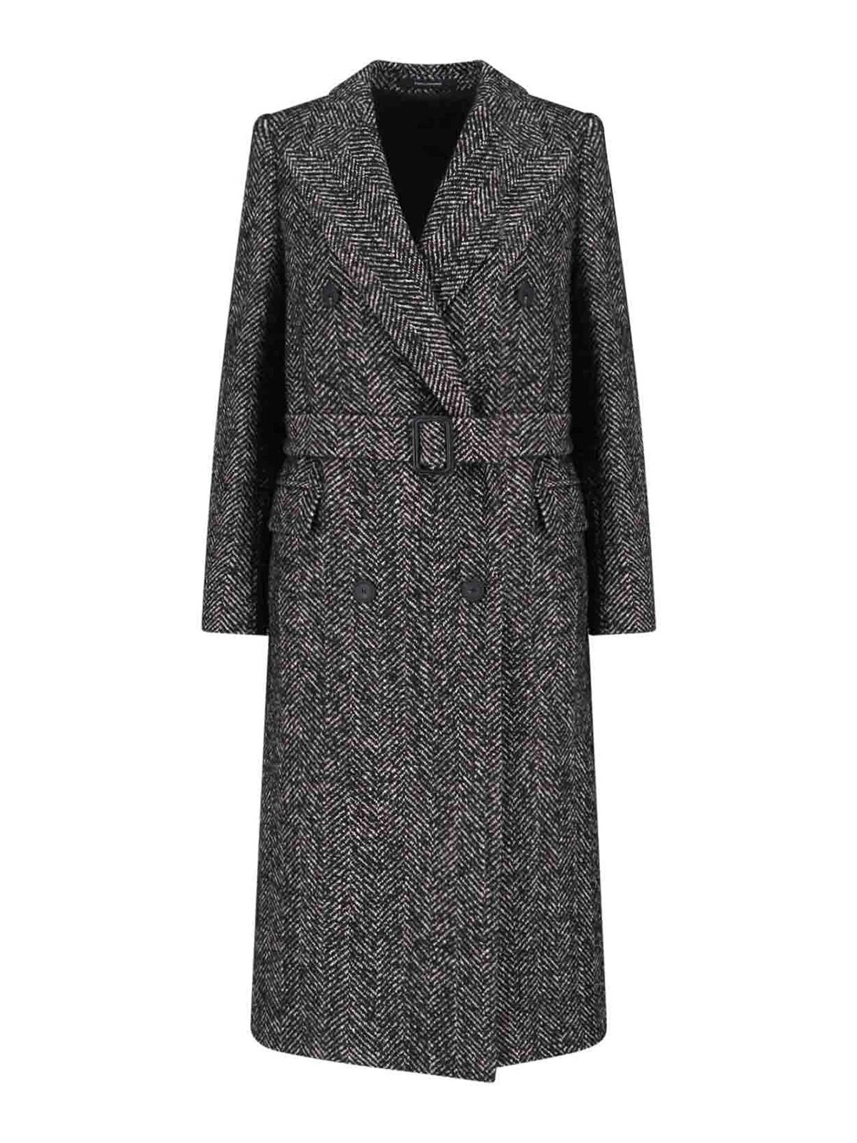 Double-breasted coat JOLECC340218EN936 (TAGLIATORE / コート ) | TAGLIATORE (タリアトーレ)(2)