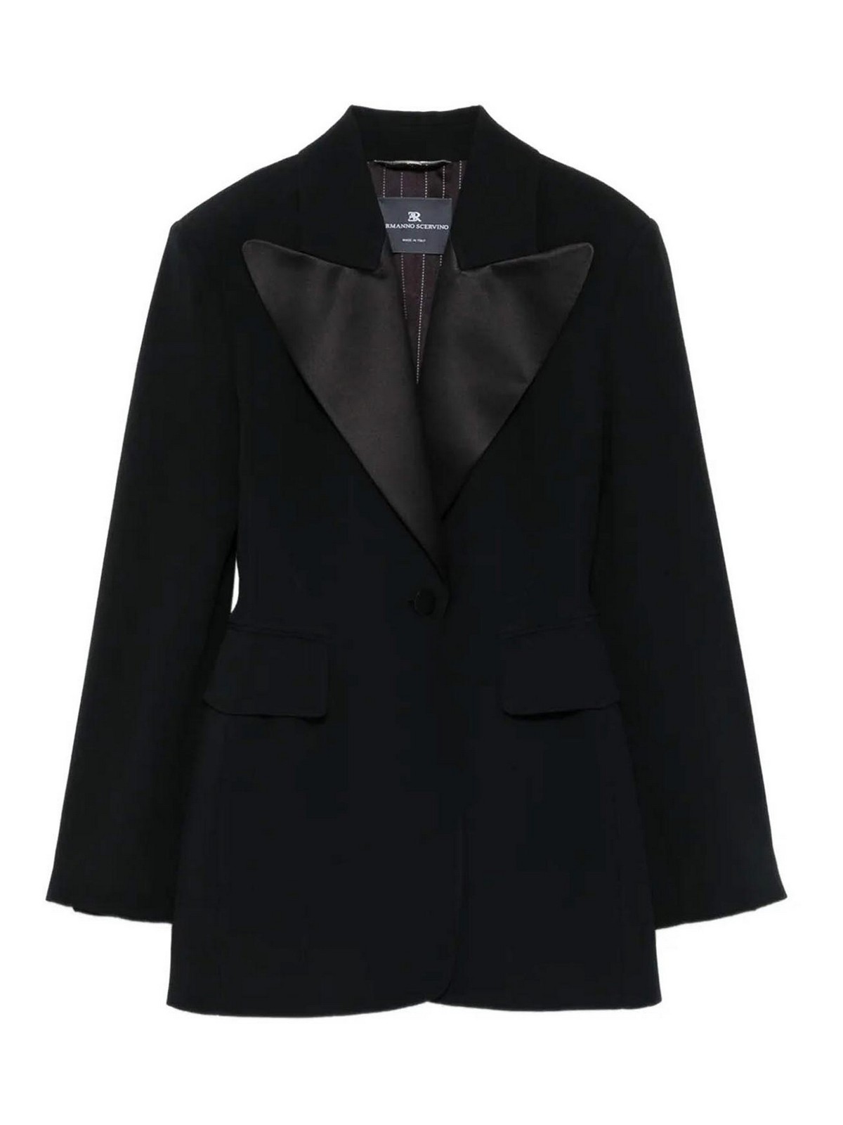 Single-Breasted Jacket D476I704TEILM95708 (ERMANNO SCERVINO / ブレザー・ジャケット ) | ERMANNO SCERVINO (エルマンノ シェルヴィーノ)